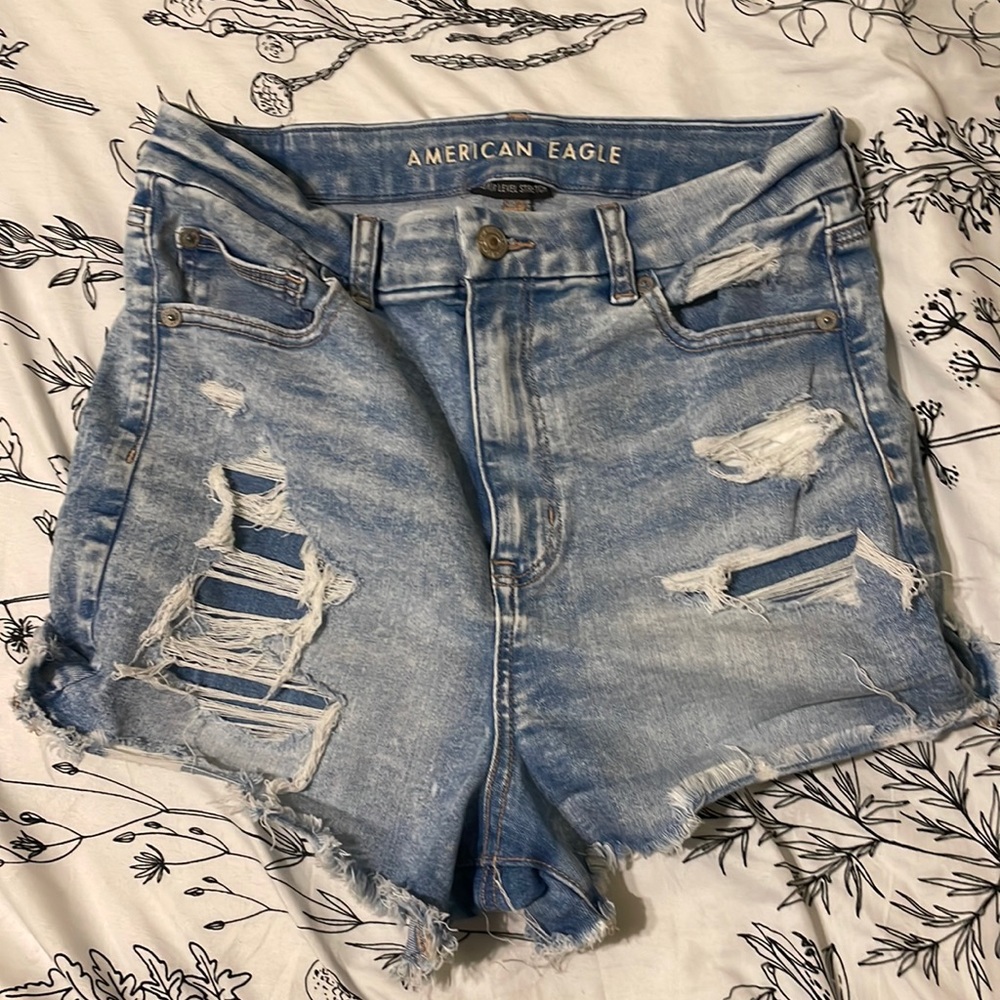 NEXT LEVEL STRECH AMERICAN EAGLE JEAN SHORTS
